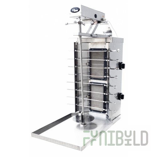 Gas shawarma Grill Master F2ShmG (with motor)