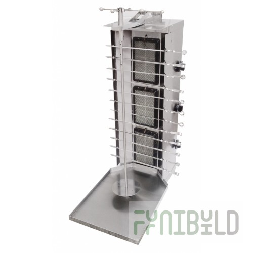 Gas shawarma Grill Master F3SHMG