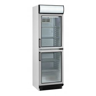 Refrigerated cabinet Tefcold FSC2380 glass door, canape