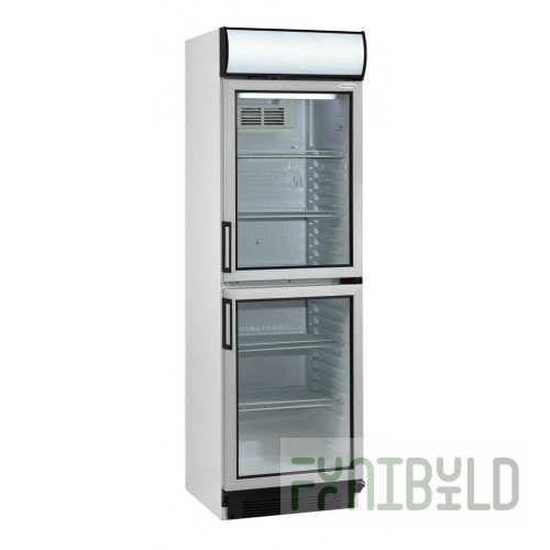 Refrigerated cabinet Tefcold FSC2380 glass door, canape