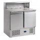 Refrigerated tables for pizza