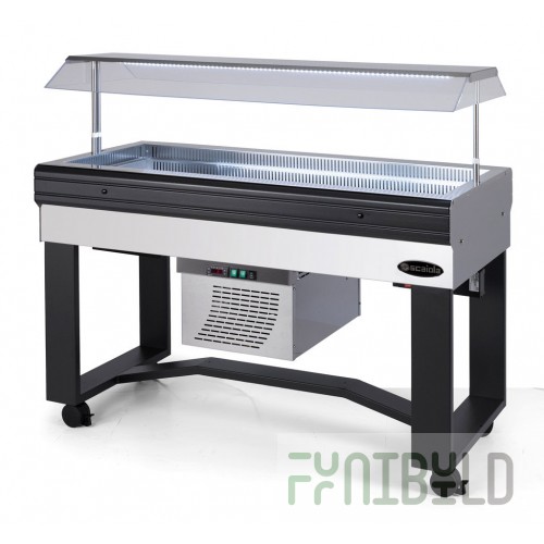 Salad bar Scaiola Breakfast Inox