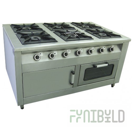 Gas stove Pimak M015-6 gas control