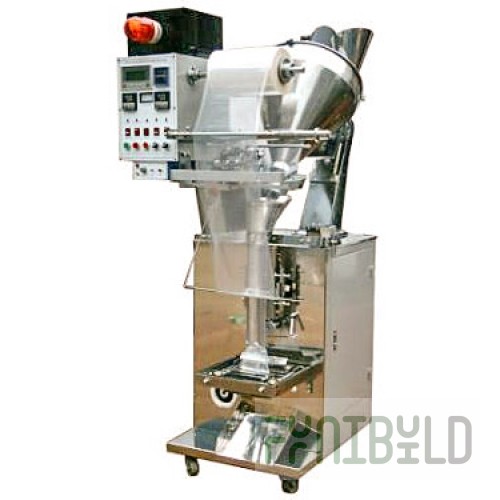 Automatic filling and packaging machine for hard-flowing products Hualian DXDF-100AX