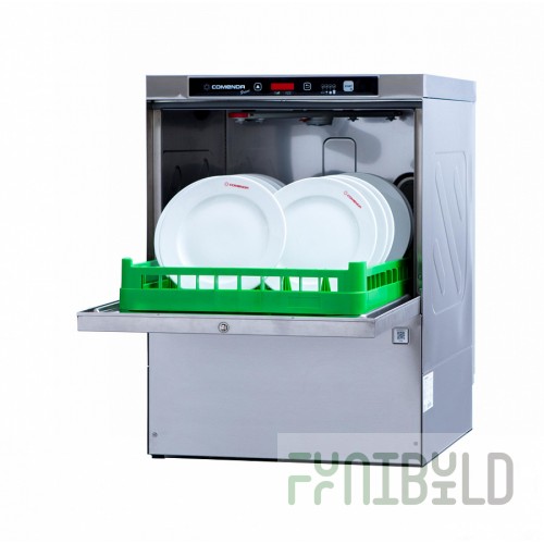 Front-loading dishwasher COMENDA PF45 with pump