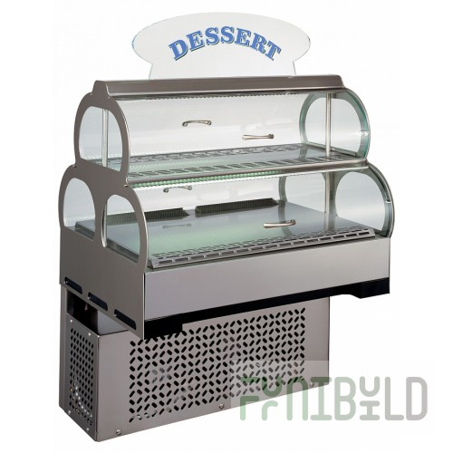 Refrigerated display case UNIS COLD SPOT inox