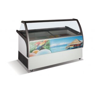 Ice cream display case Crystal VENUS 56 ELEGANTE