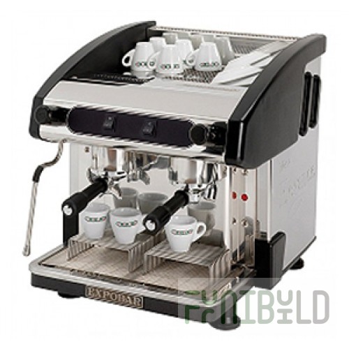 Coffee machine Expobar New Elegance Mini Pulser 2 GR Black for tall glasses