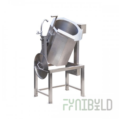 Induction cooking kettle KPI-30; (time to reach operating mode 35 min.; power consumption 5 kW.) 710*480*1314
