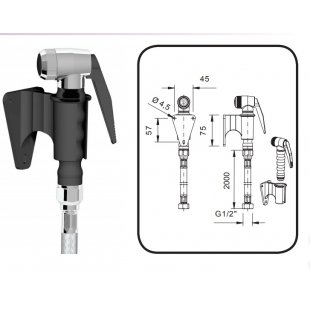 Shower device Rubinetterie Del Friuli 922000