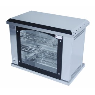 Grill Master F3U2E spit grill (glass back wall)