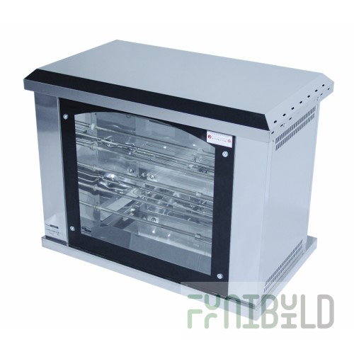 Grill Master F3U2E spit grill (glass back wall)
