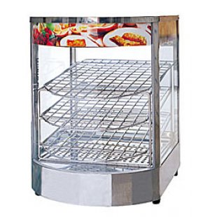 Heated display case for hemp pizza Kocateq DH1P