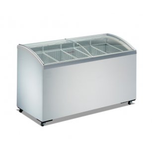 Chest freezer Caravell Derby EK-57C curved glass