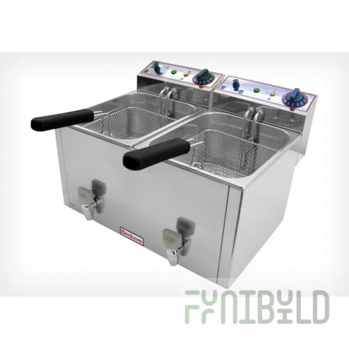 Deep fryer Beckers FR 8+8