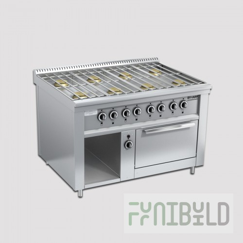 Gas stove Vulcan PRG-IIA-8M "Standart" series 900, art. 824109