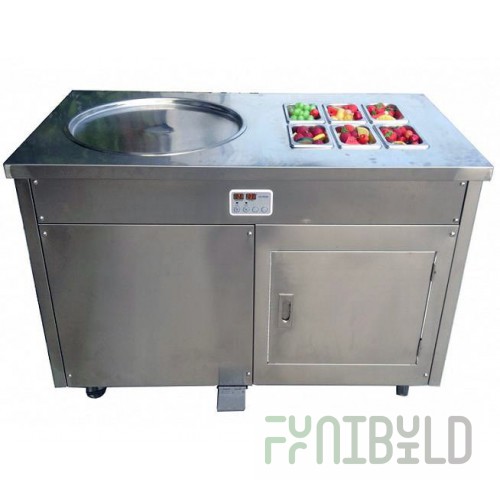 Fried Ice Cream Freezer Viatto by Forcool CB1+6
