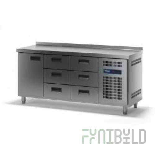 Refrigerated table TMM SHSB-2/1D-6Ya (1835x600x870)