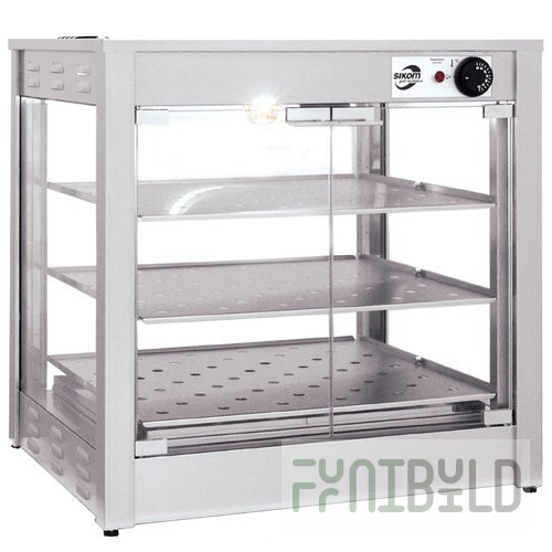 Thermal display case for chickens Sikom MK-4.3