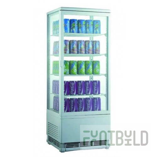 Refrigerated cabinet Gastrorag RT-98W glass door