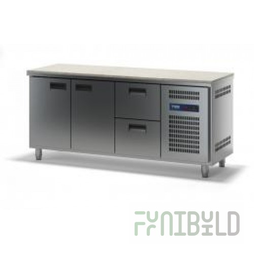 Refrigerated table TMM SHSB-K-1/2D-2Ya (1835x600x870)