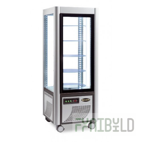 Refrigerated display case Scaiola 400 G Argento vertical