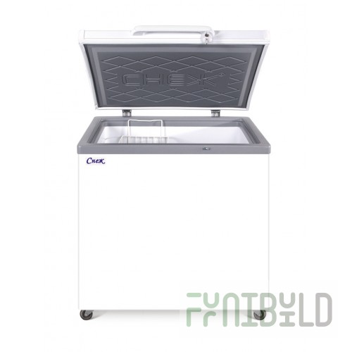 Chest freezer Snezh MLK-250 stainless steel blind lid