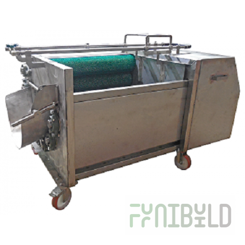 Machine for brush-abrasive cleaning of carrots VOS.752-04 (250 kg/h)