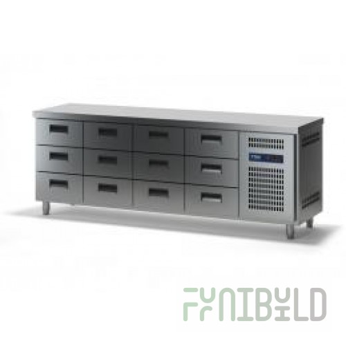 Refrigerated table TMM SKhSB-1/12Ya (2280x700x870)