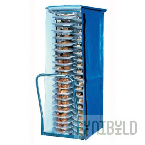Trolley for plates + thermal cover Rational 201-50 for combi steamers SCC 201