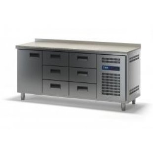 Refrigerated table TMM SHSB-K-2/1D-6Ya (1835x700x870)
