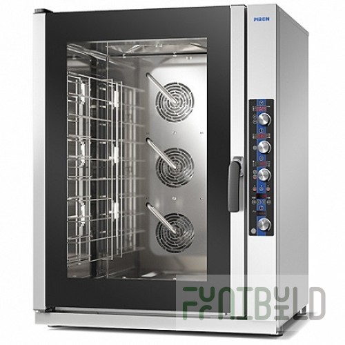 Combi steamer PIRON PF9110D (10 GN1/1 530x325 or 600x400, 15.8 kW, 920x900x1210 in)