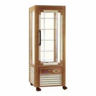Pastry showcase Scaiola ERG 400 Nocciola vertical