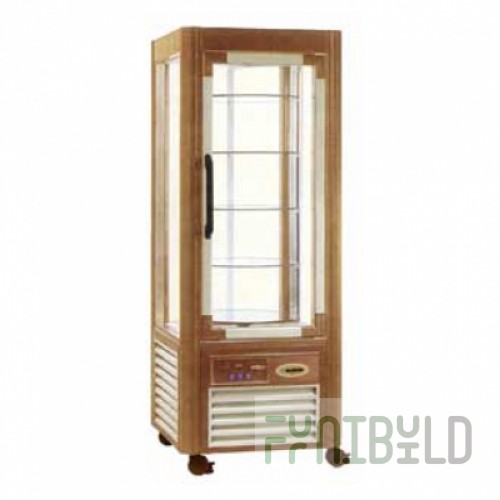 Pastry showcase Scaiola ERG 400 Nocciola vertical