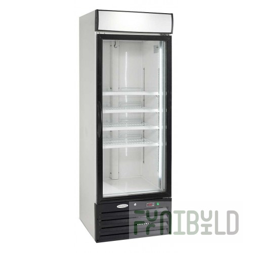Freezer cabinet Tefcold NF2500G glass door, canape