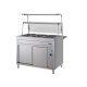 Food distribution line "CHEF", 1120, stainless steel