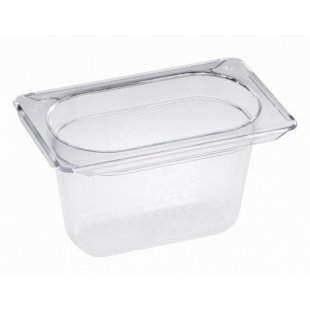 Gastronorm container GN 1/9-100 polycarb.