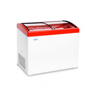 Freezer chest Snezh MLG-350 bent glass