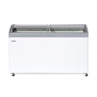 Freezer chest Snezh MLG-500 bent glass
