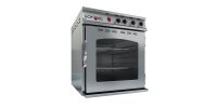 Low-temperature ovens with smoking function