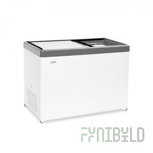 Chest freezer Snezh ML-400 straight glass