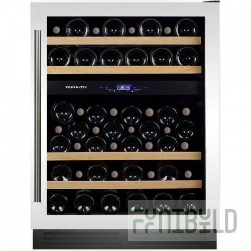 Wine cabinet Dunavox DX-53.130DWK/DP