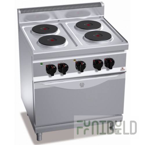 Electric stove Bertos E7P4+FE