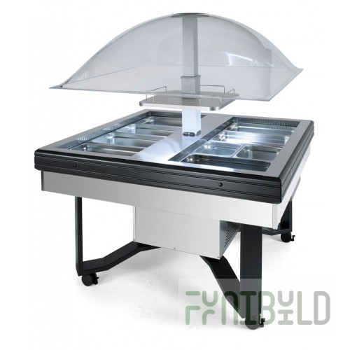 Salad bar Scaiola Cupola Inox