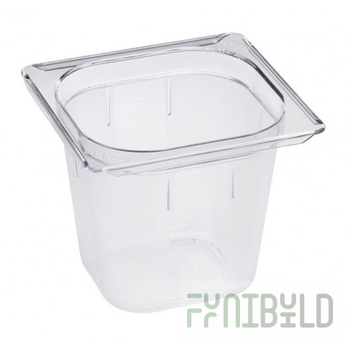 Gastronorm container GN 1/6-65 polycarb.