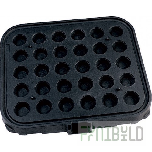 Form for forming and baking tartlets Pavoni Piastra D