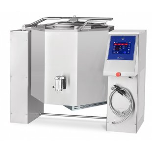 Electric food boiler Abat KPEM-250-OMP with drain cock
