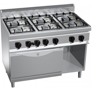 Gas stove Bertos G7F6PW+FG