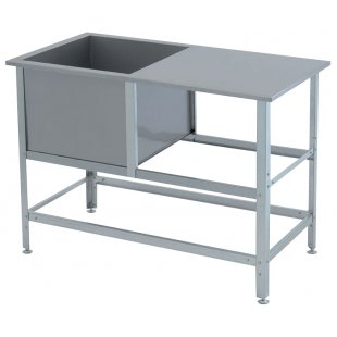 Bath with table Atesi VSMS-B-1.600-1350.700-02 (VMS-1/600)