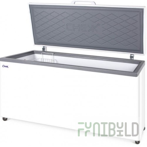 Chest freezer Snezh MLK-600 stainless steel blind lid